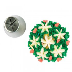 Накрайник снежинка Накрайник снежинка